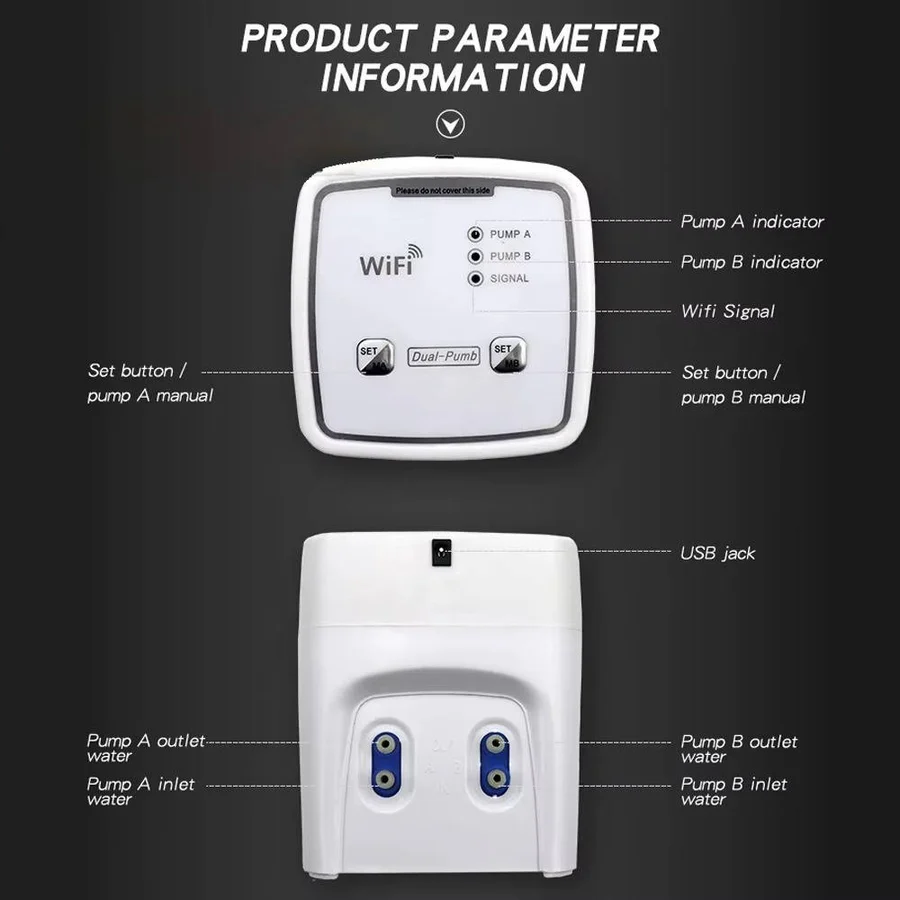 Maliben | Wifi Smart AuTomatic Waterer For Plants Up to 20 Pots