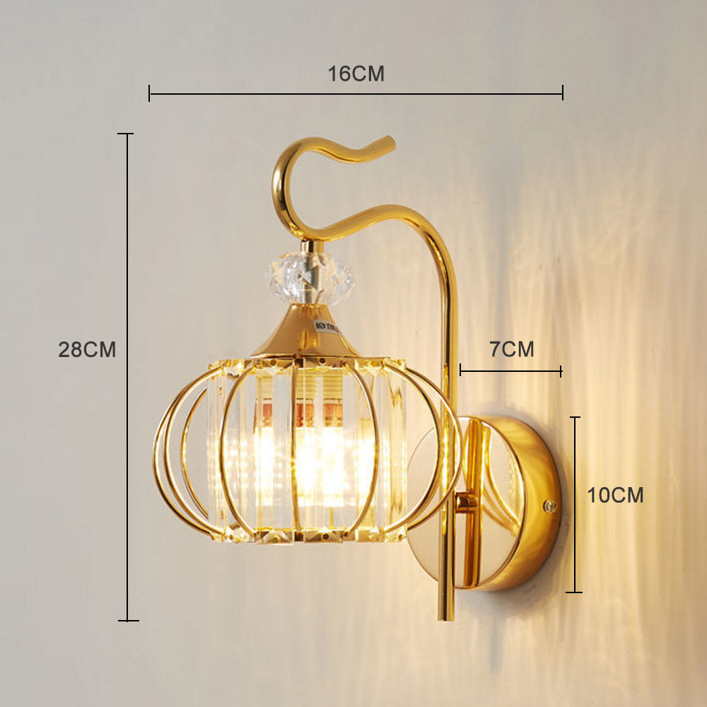 Maliben | Industrial Iron Artistic Led Wall Lamp