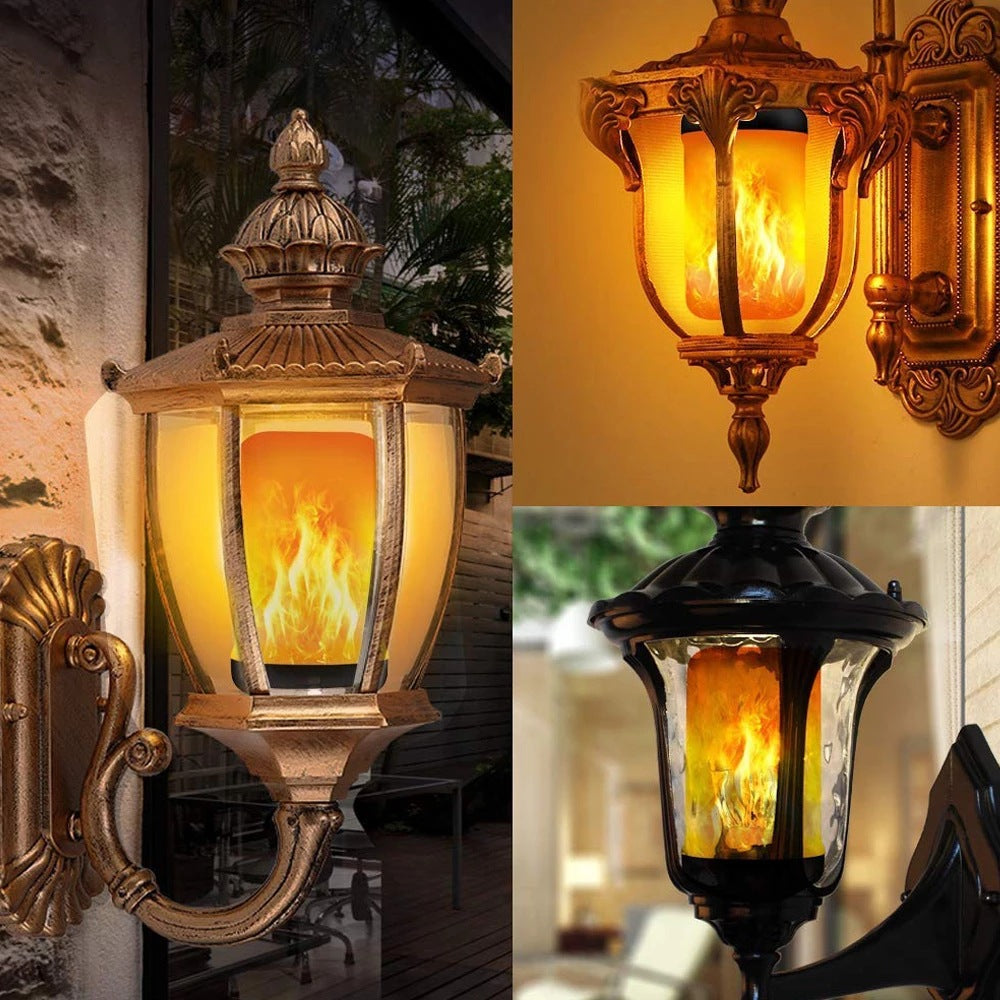 Maliben | Led Flame Light Party Lamp - 4 Modes Simulation Fire