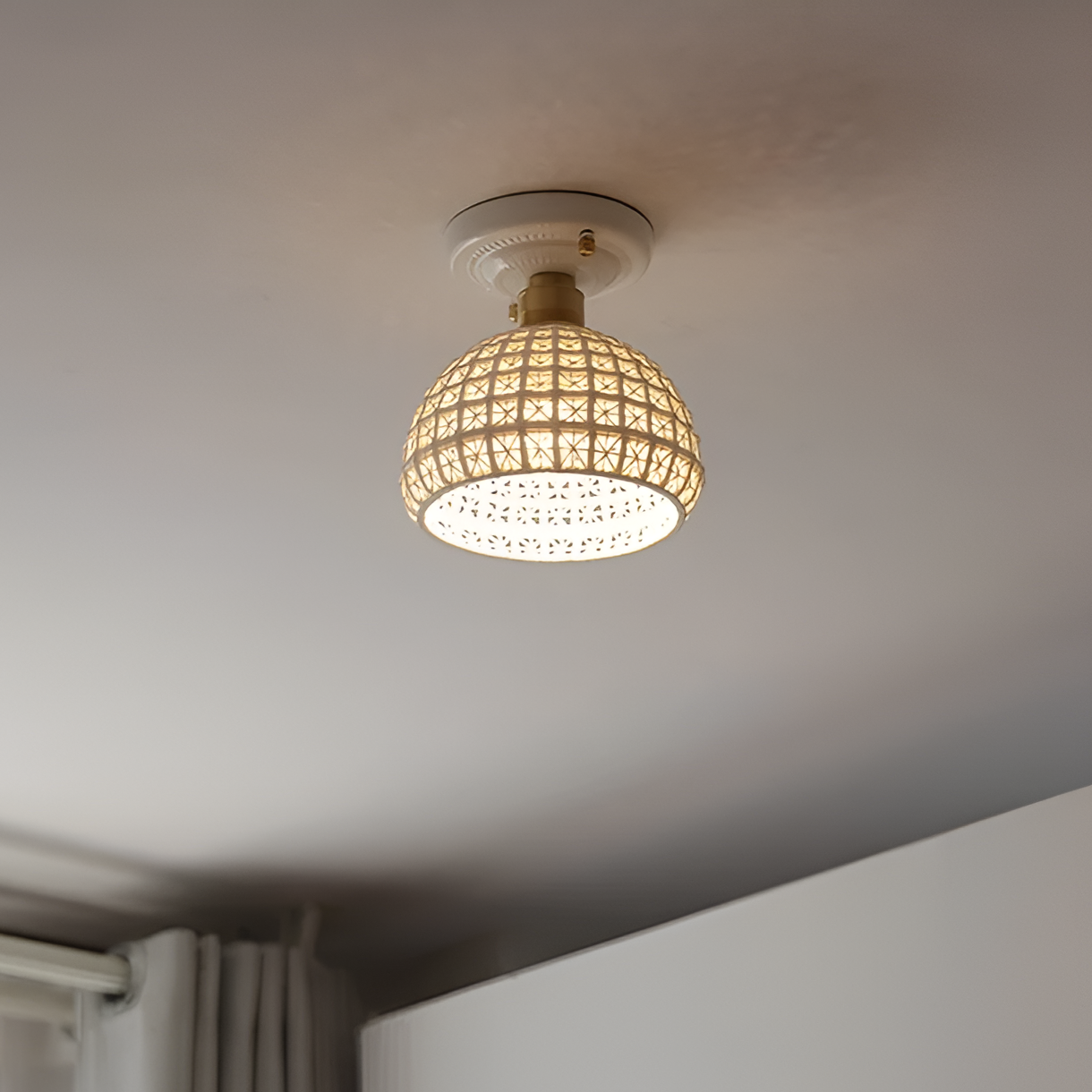 Maliben | Nordic Ceramic Ceiling Lamp