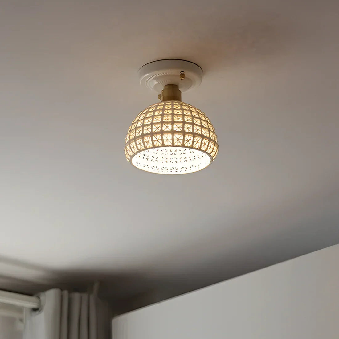 Maliben | Nordic Ceramic Ceiling Lamp