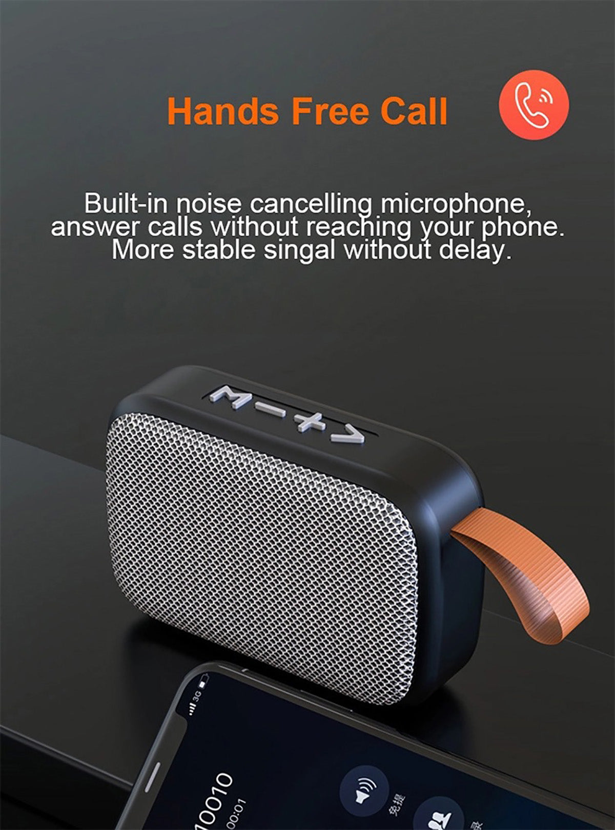 Maliben | Portable Bluetooth Speaker - 3d Stereo Music Player With Hifi Sound