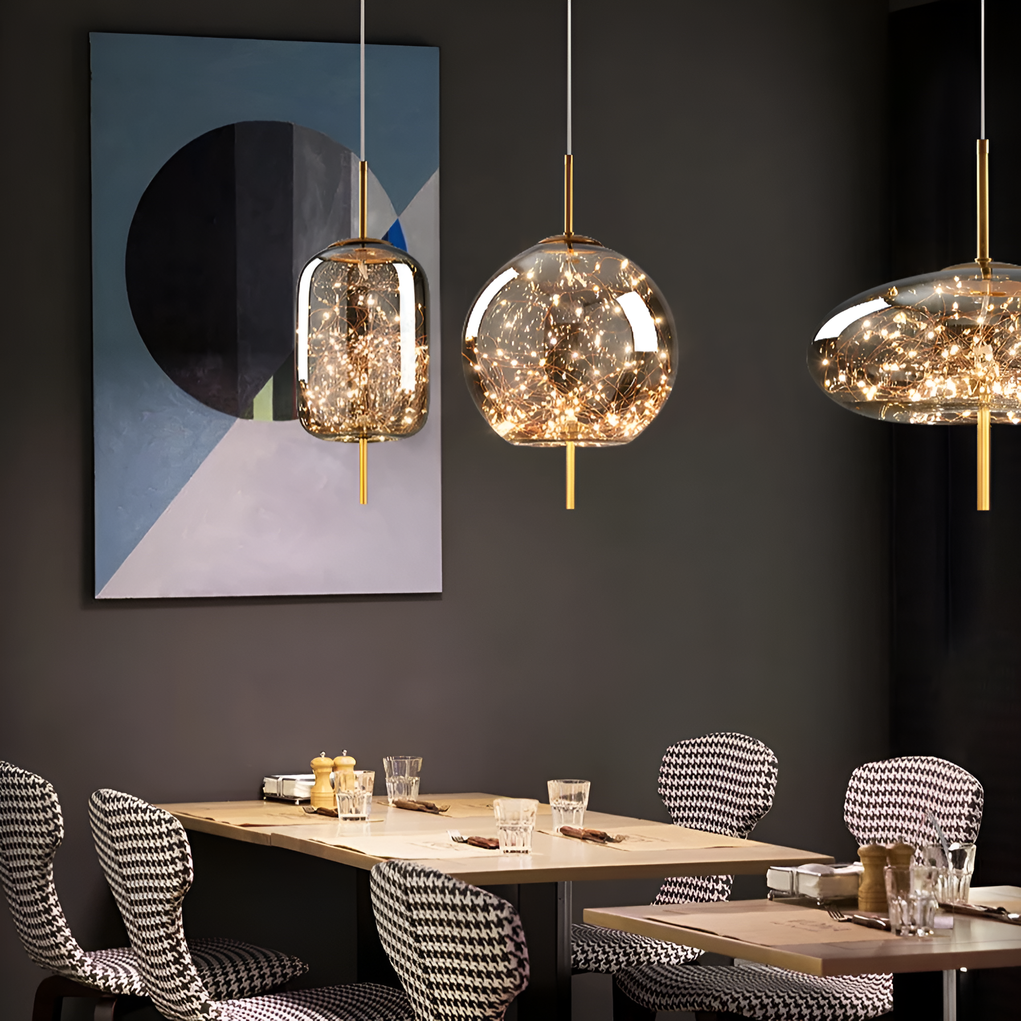Maliben | Glass Nordic Luxe Pendant Lamp