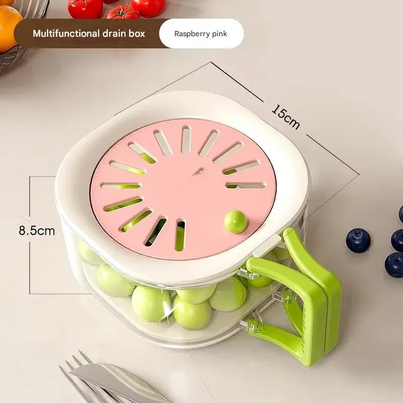 Maliben | Dust-Proof Fruit Drainer Basket