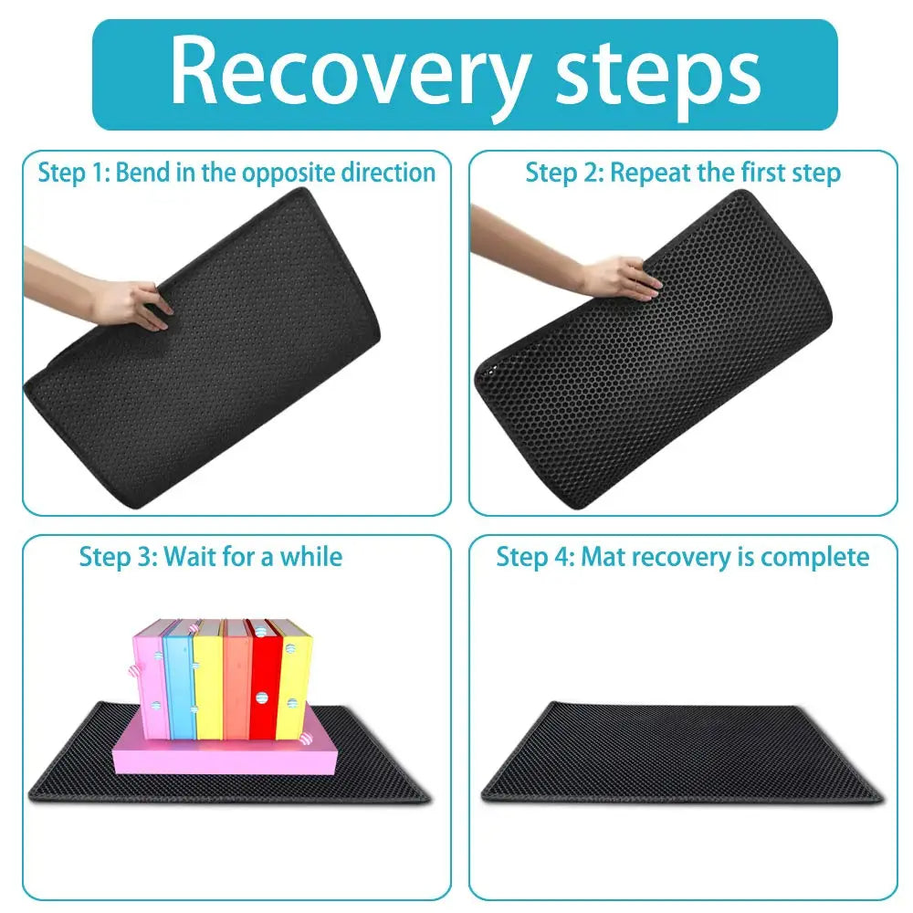 Maliben | Waterproof Double Layer Cat Litter Mat