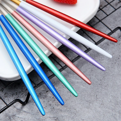 Maliben | LUXURIOUS STAINLESS STEEL 24-PIECE GOLD-SILVER CUTLERY SET