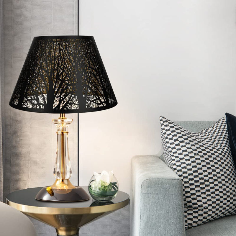 Maliben Medium lampshade, barrel fabric lampshade for table lamp and floor lamp,...
