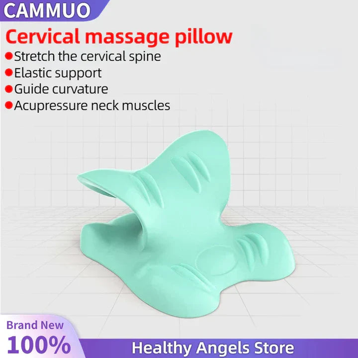 Maliben | Neck And Shoulder Stretch – Cervical Traction Pillow For Spinal Alignment And Massage
