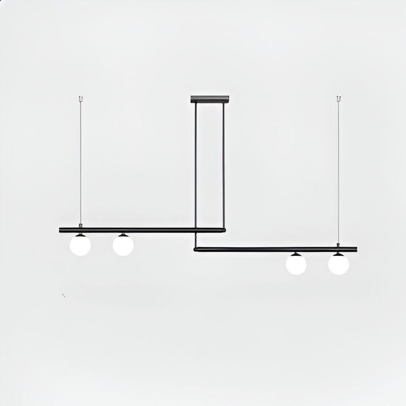 Maliben | Nordic Glass Linear Luxury Pendant Lamp