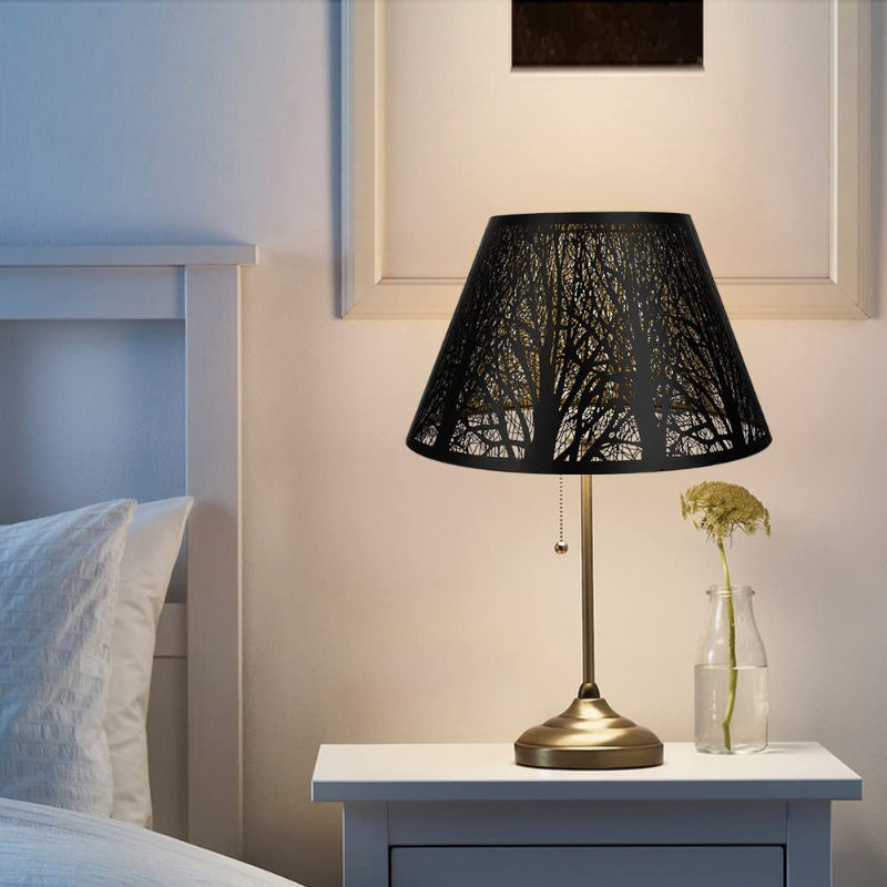 Maliben Medium lampshade, barrel fabric lampshade for table lamp and floor lamp,...