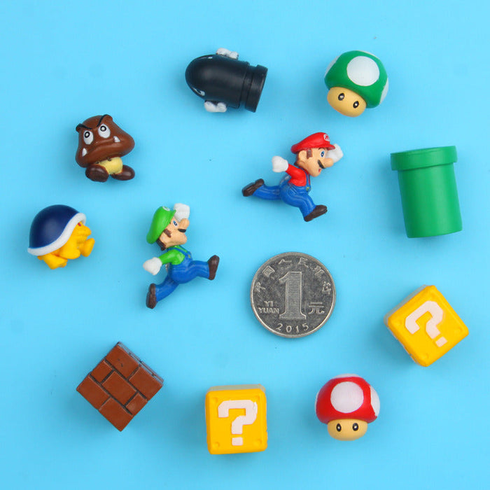 Maliben MarioMagnet Fridge Magnets — Super Mario Kitchen Decor