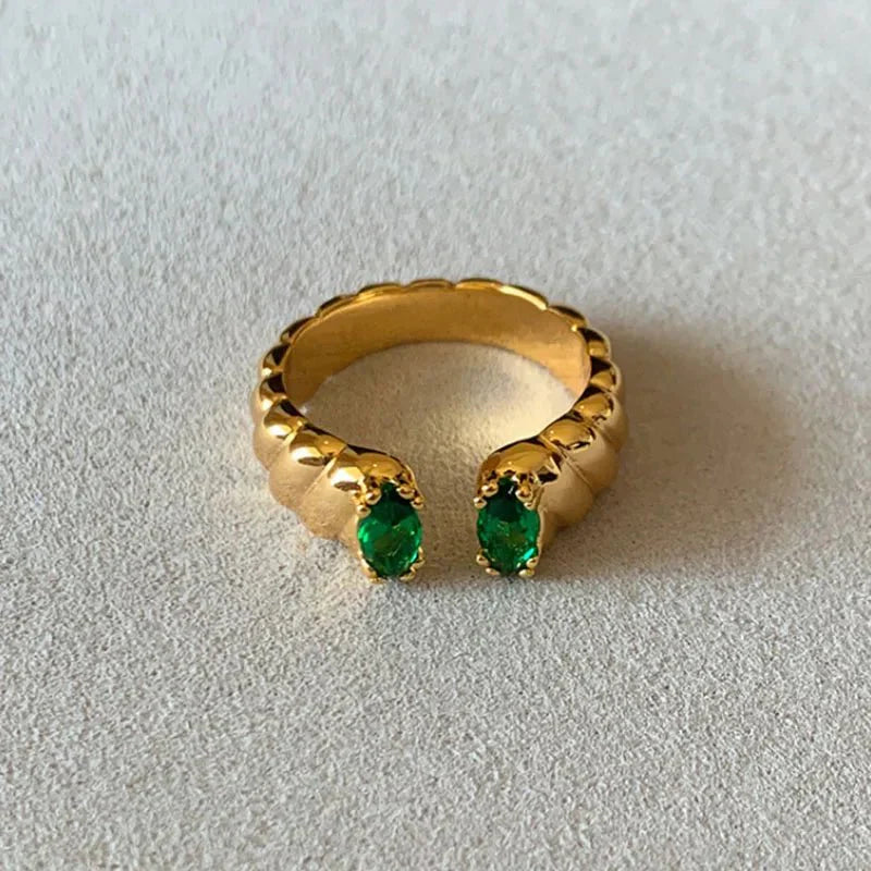 Maliben | Dual Diamond Wrapped Rings