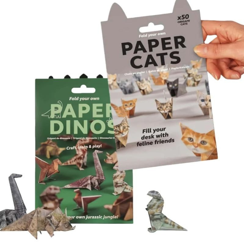 Maliben | 50-Sheet Cat Origami Kit