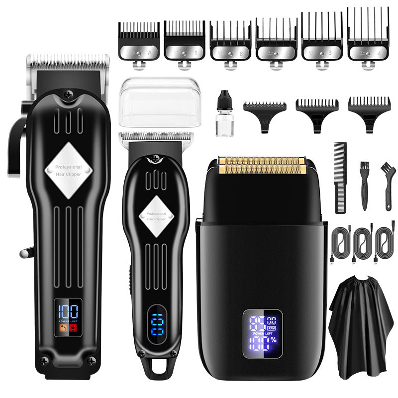 Maliben | Lcd Digital Hair Clipper