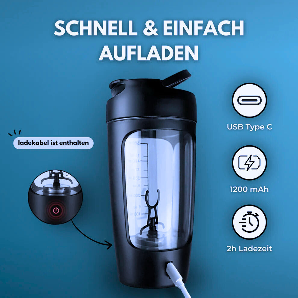 Maliben | Mixmaster Shaker Bottle | 100% Lump-Free, Leak-Proof & Bpa-Free Solution