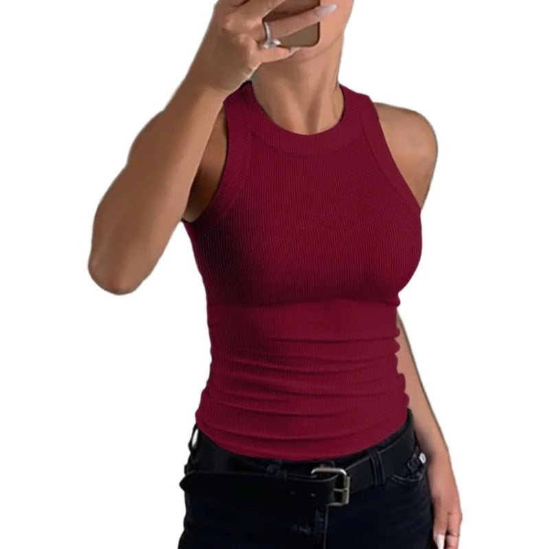 Maliben | Women's Ribbed Racerback Tank