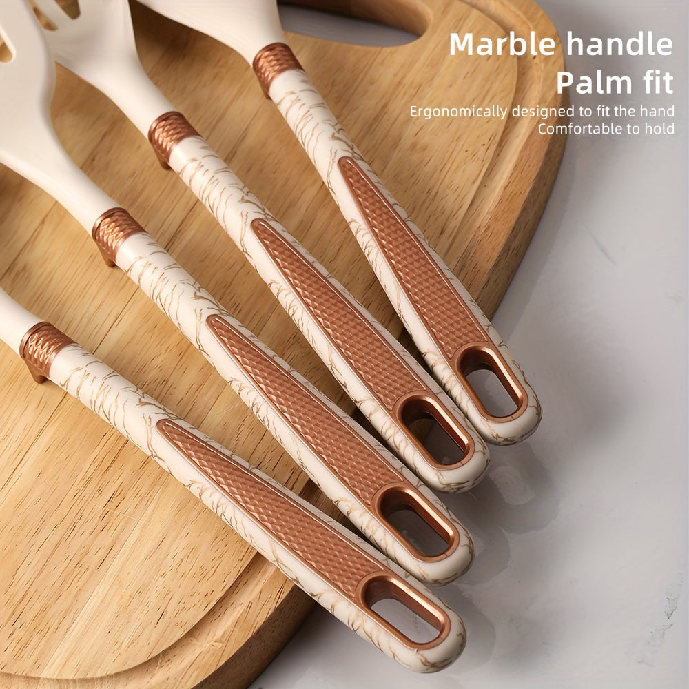 Maliben | Cooking - Kitchen joy with the elegant silicone kitchen utensil set
