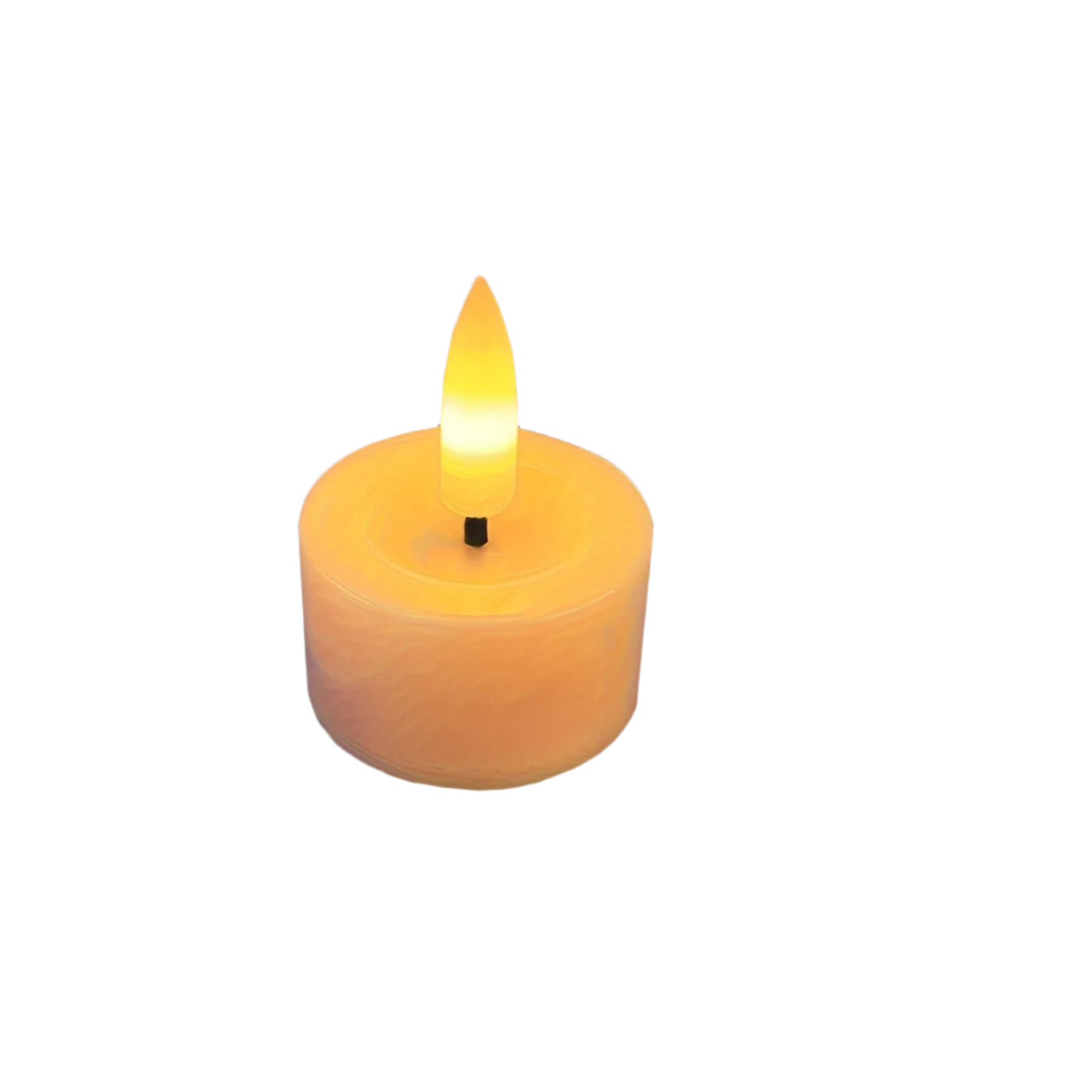 Maliben | Set Of 6 Flameless Tea Lights With Remote - Flickering For Cozy Evenings