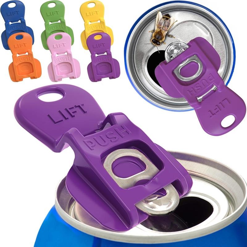 Maliben | Beverage Barricade 2.0 – Snap-On Can Lid With Tab Opener & Spill Guard