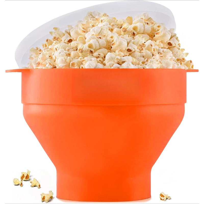 Maliben | Collapsible Silicone Microwave Popcorn Popper