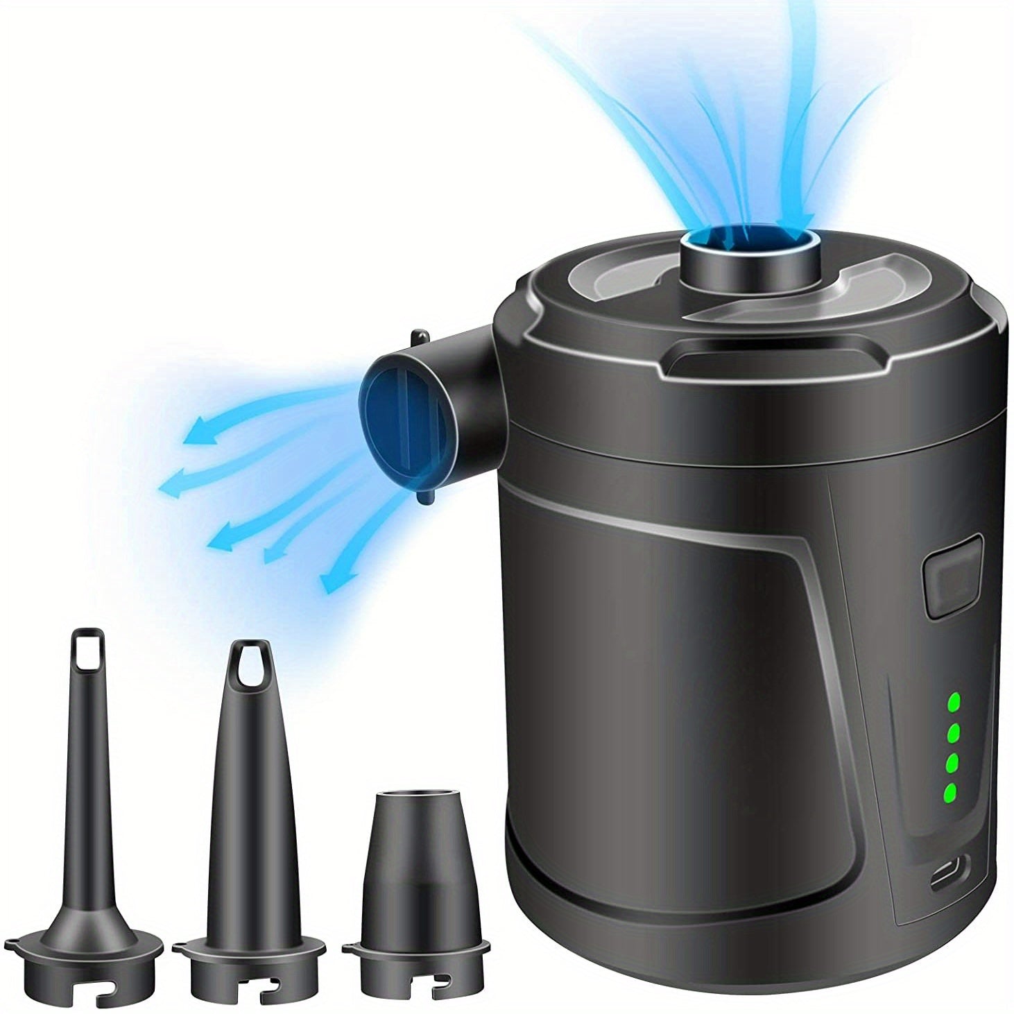 Maliben | Electric Air Pump Airtrek Mini | Usb Rechargeable & Cordless | Compact & Sturdy | For Air Mattresses & Outdoor