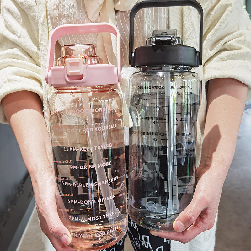 Maliben | Large Plastic Cup Portable Water Bottle