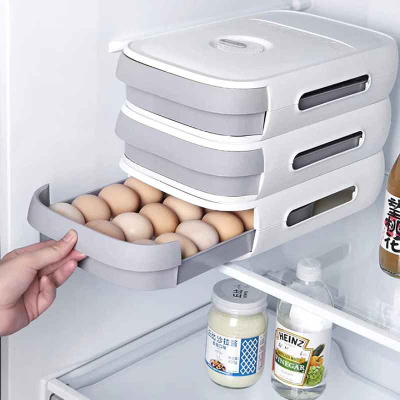 Maliben | Eggsafe Organizer - Stylish Storage Box For Eggs