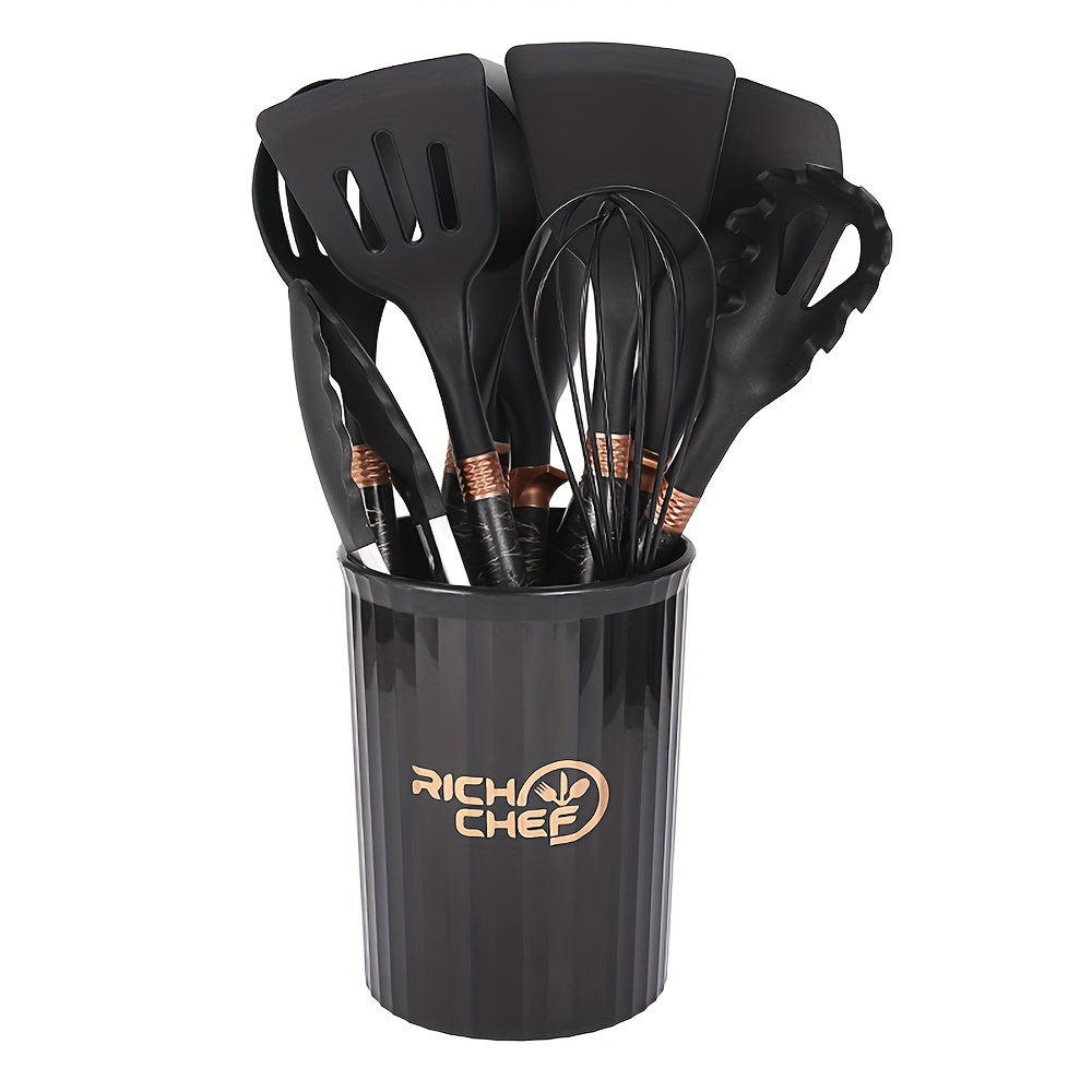 Maliben | Cooking - Kitchen joy with the elegant silicone kitchen utensil set