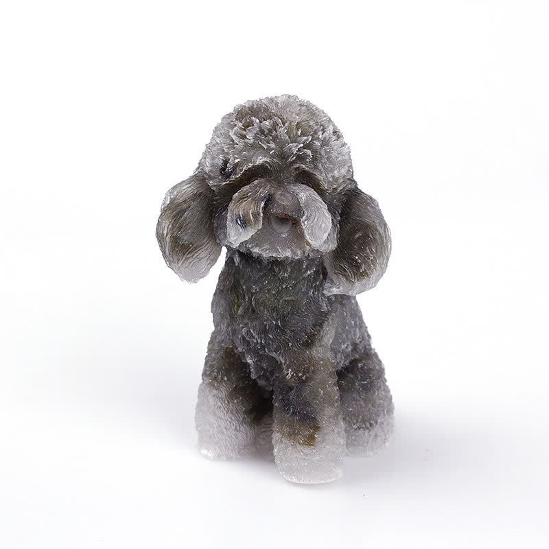Maliben | Natural Crystal Poodle Gemstone Decoration