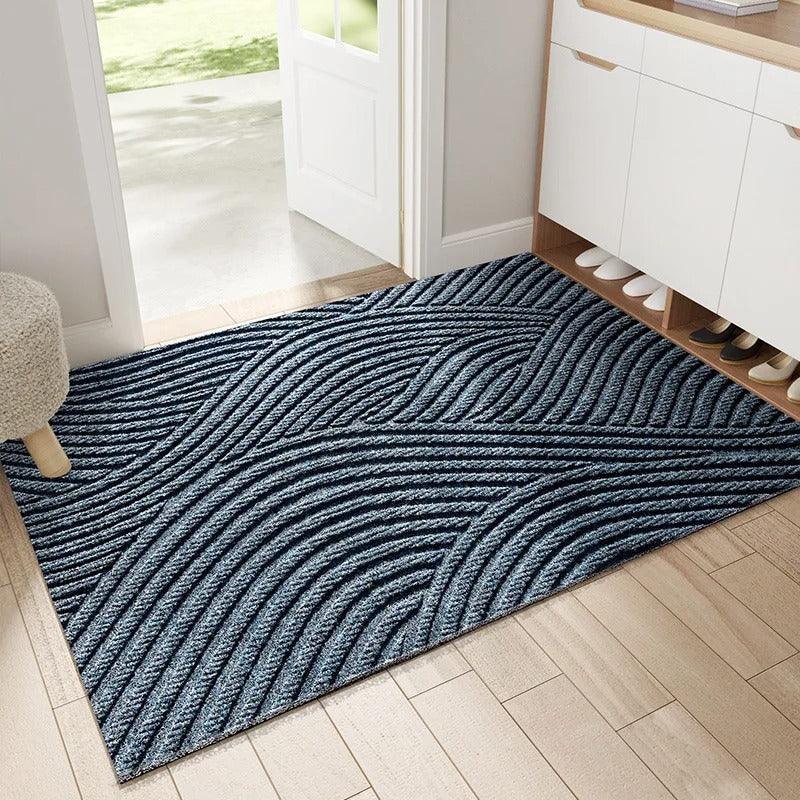 Maliben | Nordica Mat - Modern Pvc Door Mat With Anti-Slip & Sand Removal