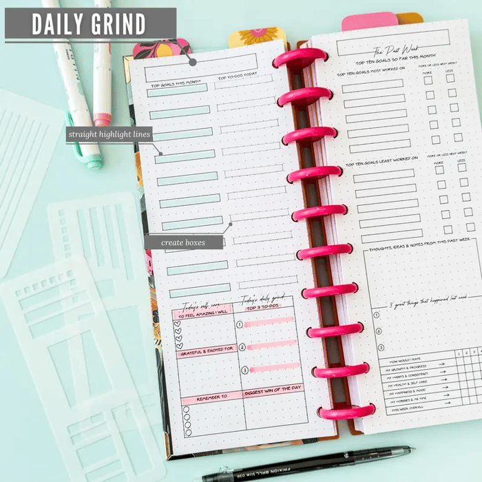 Maliben | Craftmaster Flexiline — Effortlessly Give Your Planner Ultimate Organization And Stylish Clarity!