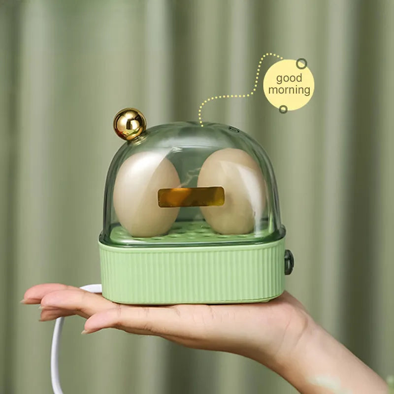 Maliben | Vintage Egg Cooker Boilino Duo | For 2 Eggs | Automatic Shutdown | Compact & Stylish