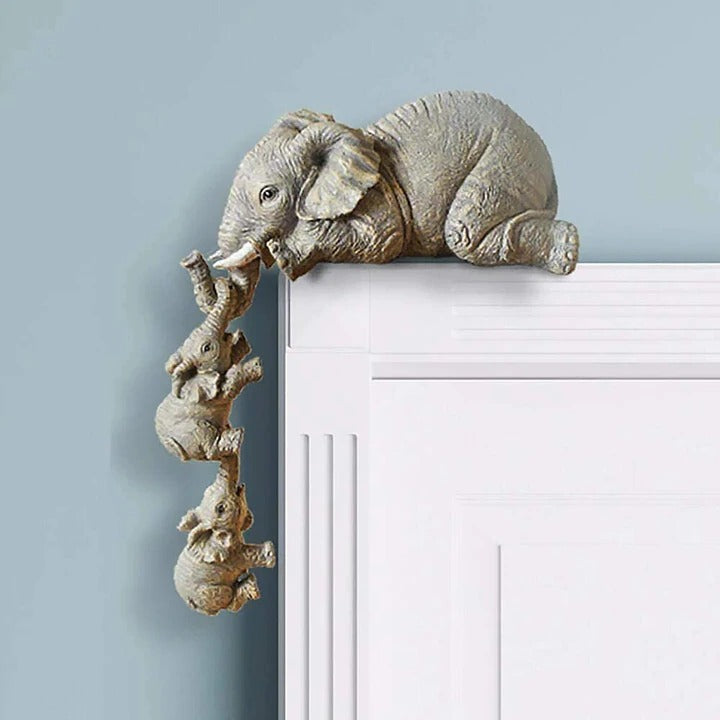 Maliben | Artistic Elephant FigurIne in 3 Parts