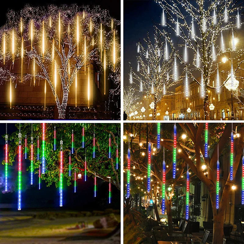 Maliben | Christmas Lights Led Meteor Garden Decoration