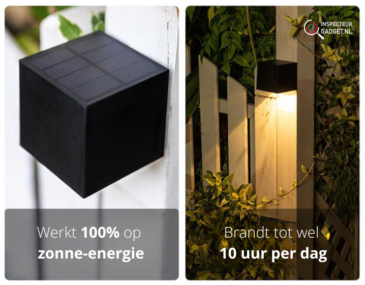 Maliben | Wireless Led Solar Cube Wall Lamps Deluxe - Create The Perfect Atmosphere In Your Garden!