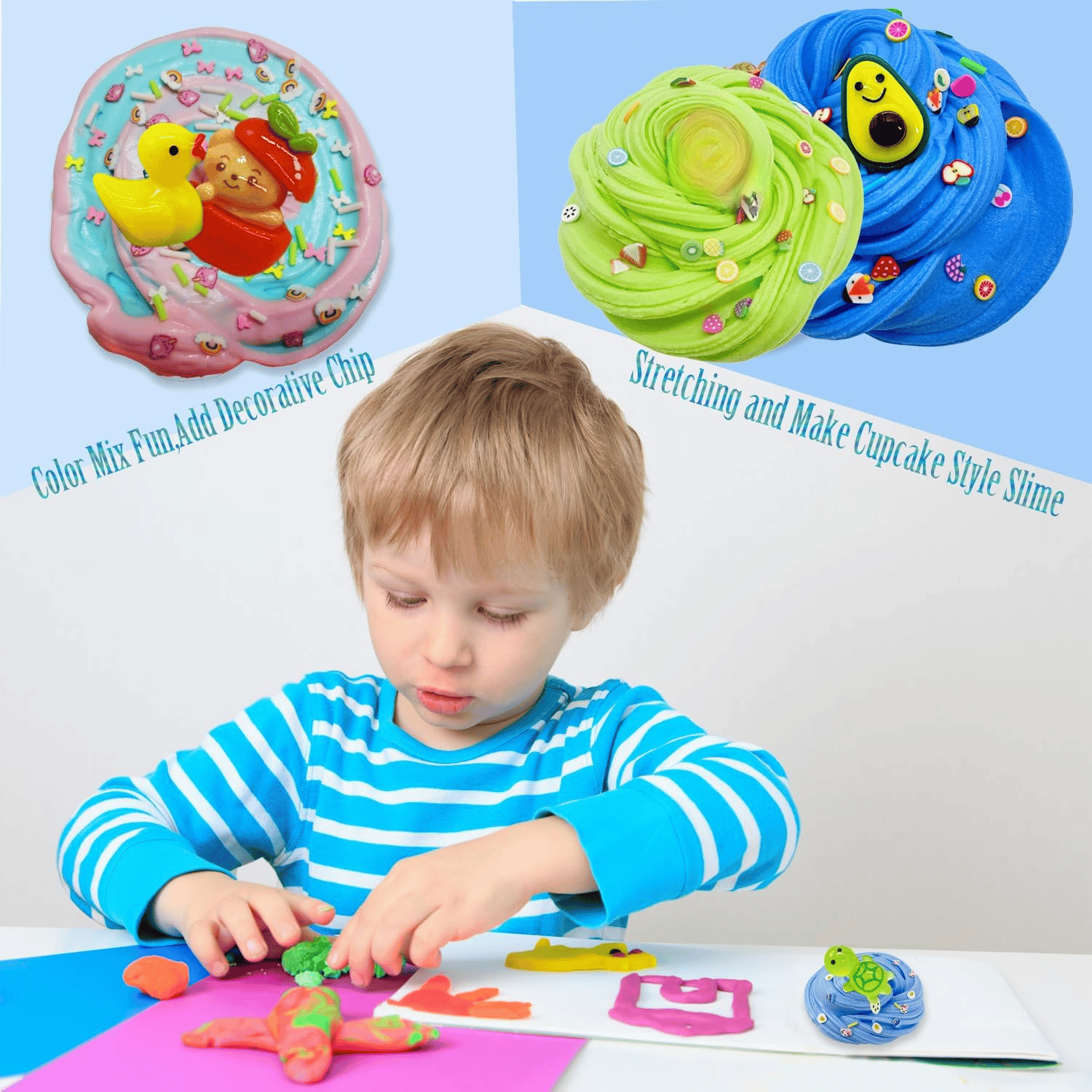 Maliben | Calmicraft - Premium Stress Relief With Soft, Non-Sticky Clay Slime