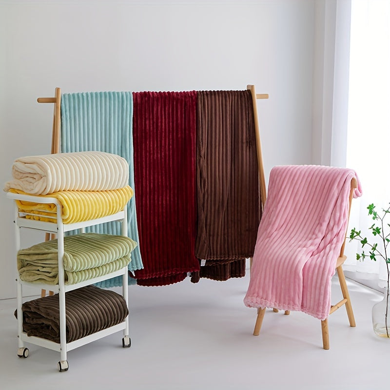 Maliben | Luxury Flannel Polyester Blanket – Ultimate Comfort & Warmth