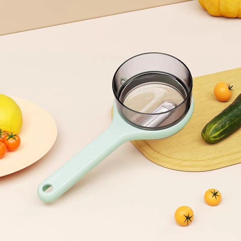 Maliben | Double-Sided Stainless Steel Blade Peeling Knife With Storage Box