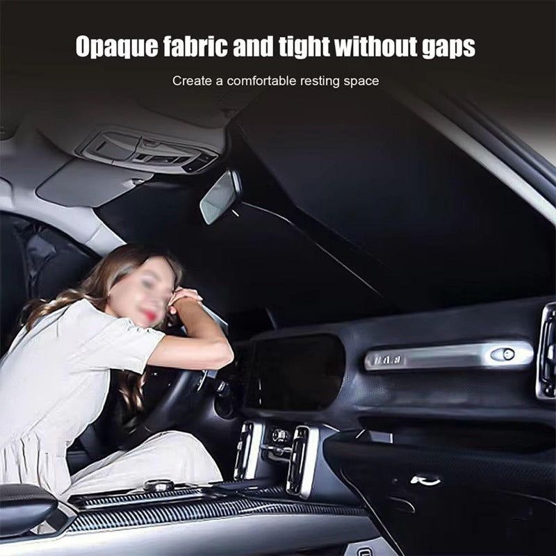 Maliben | Foldable Windshield Sunshade With Uv Block & Privacy Blackout