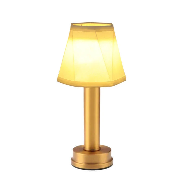 Maliben LuxeSilk Cordless Table Lamp — Rechargeable LED