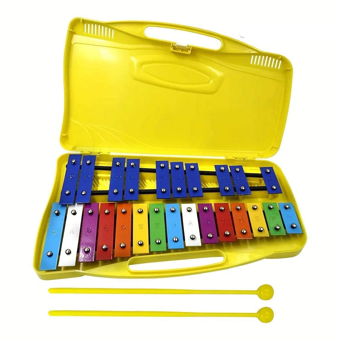 Maliben | Xylofun | Musical Discovery - Colorful Xylophone With Carry Case