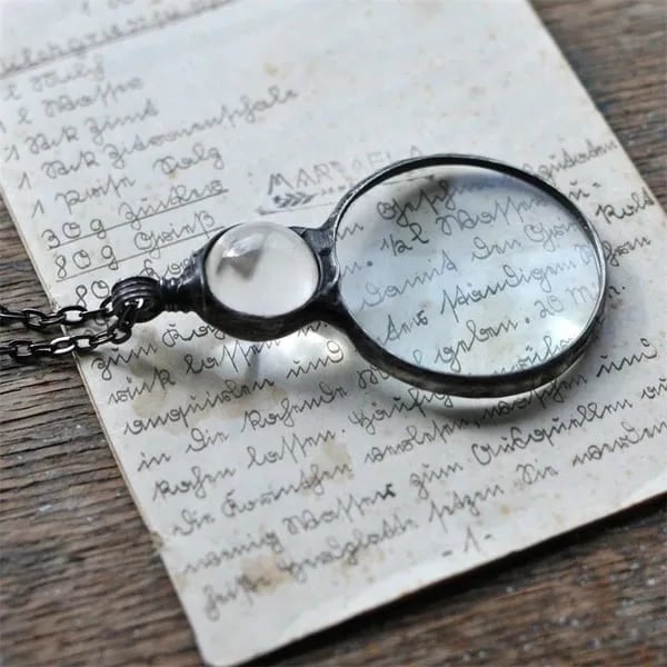 Maliben | Necklace With Magnifying Pendant