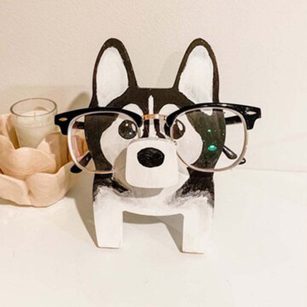 Maliben | Wooden Glasses Stand With Animals
