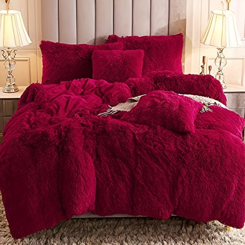 Maliben | Ultra Soft Plush Duvet Cover Set With Zipper - Luxury & Comfort