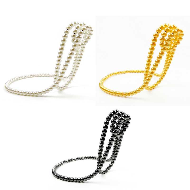 Maliben | Elegant Pearl Bottle Holder - Hanging Wine Bottle Holder Rack