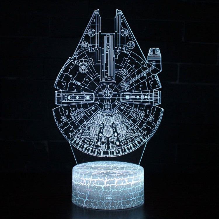 Maliben | 3d Lamp Star Wars Millennium Falcon