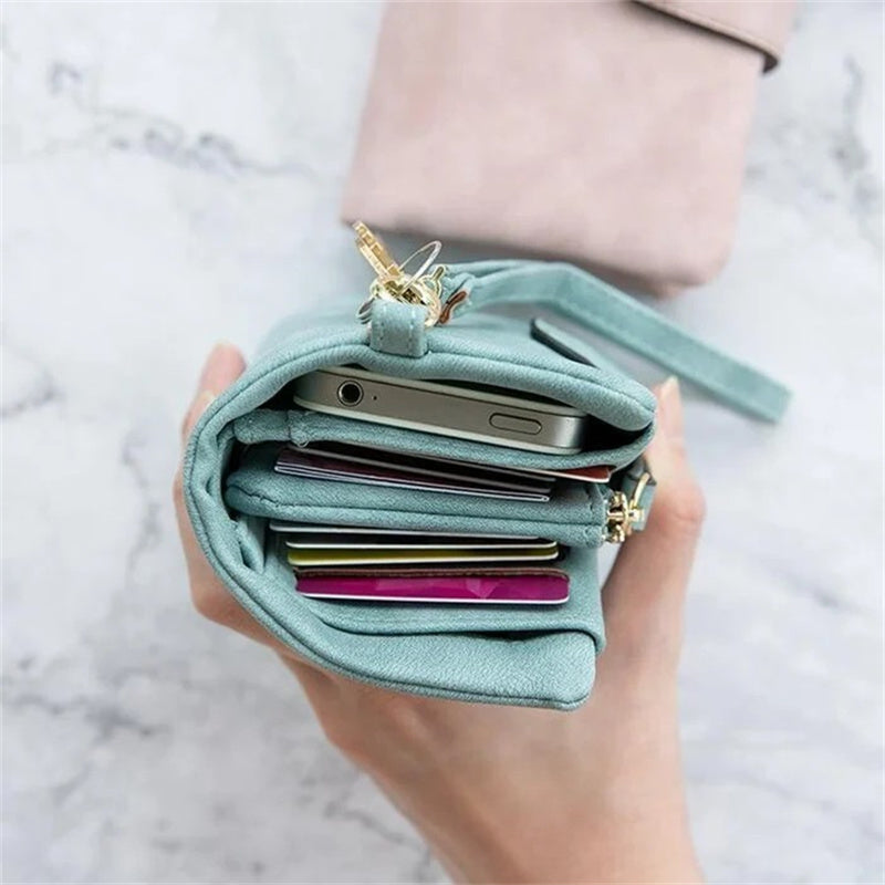 Maliben | Women's Small Trifold Leather Wallet
