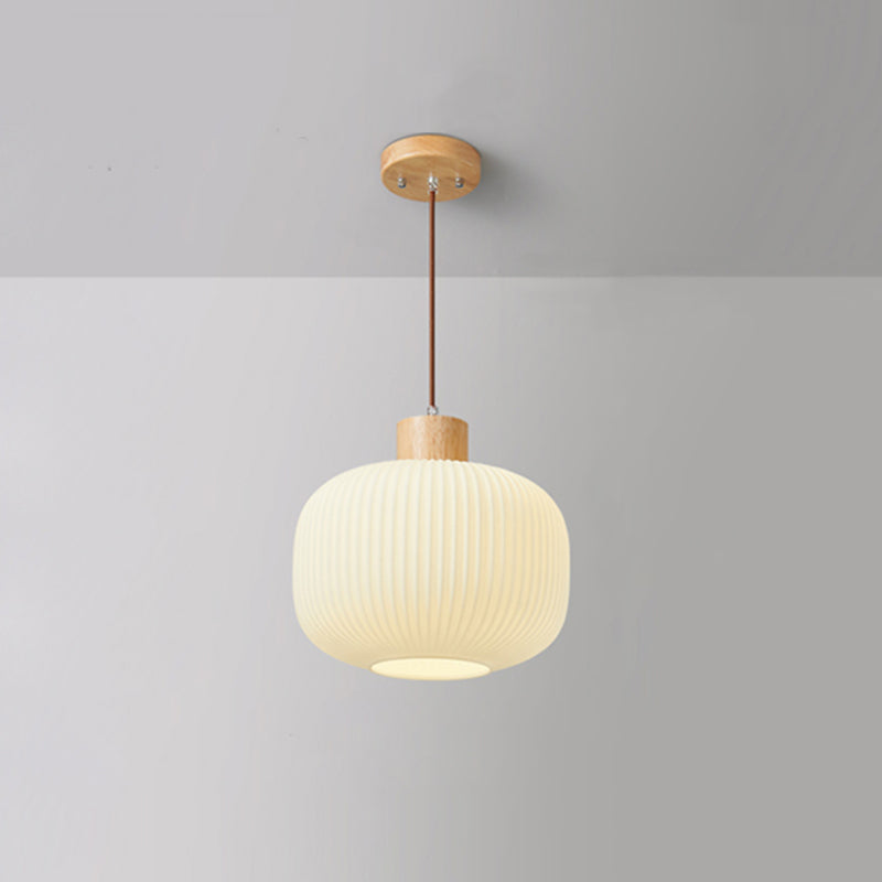 Maliben | Vintagelight - Stylish Wood And Glass Pendant Lamp