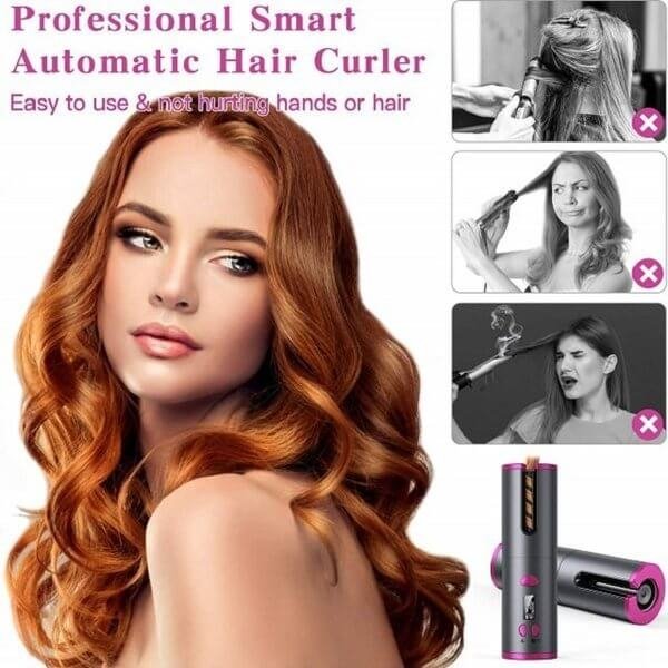 Maliben | Cordless Automatic Hair Curler