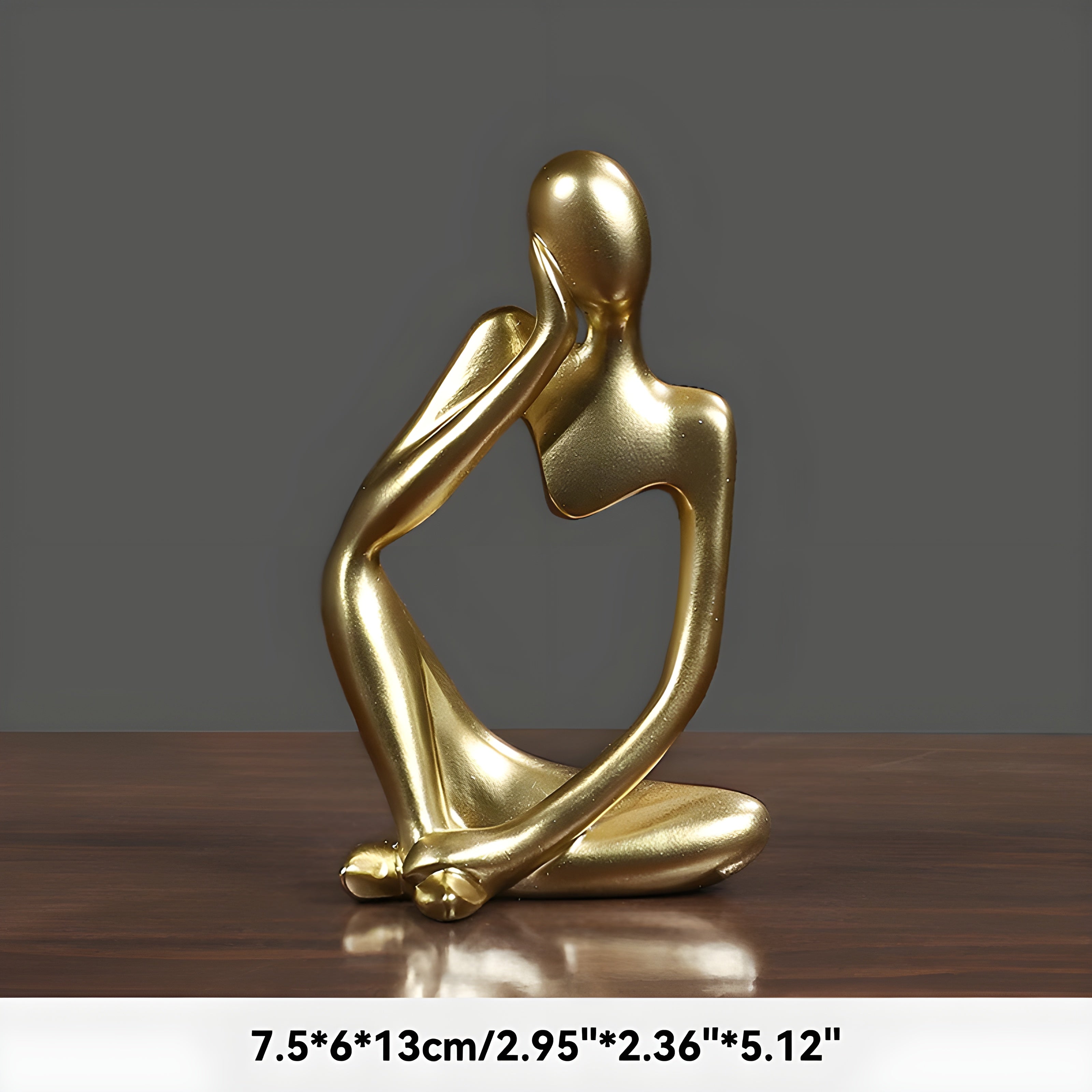 Maliben | Abstract Thinker Sculpture Home Decor
